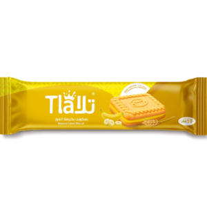 بسكويت تلا كسترد بنكهة الموز